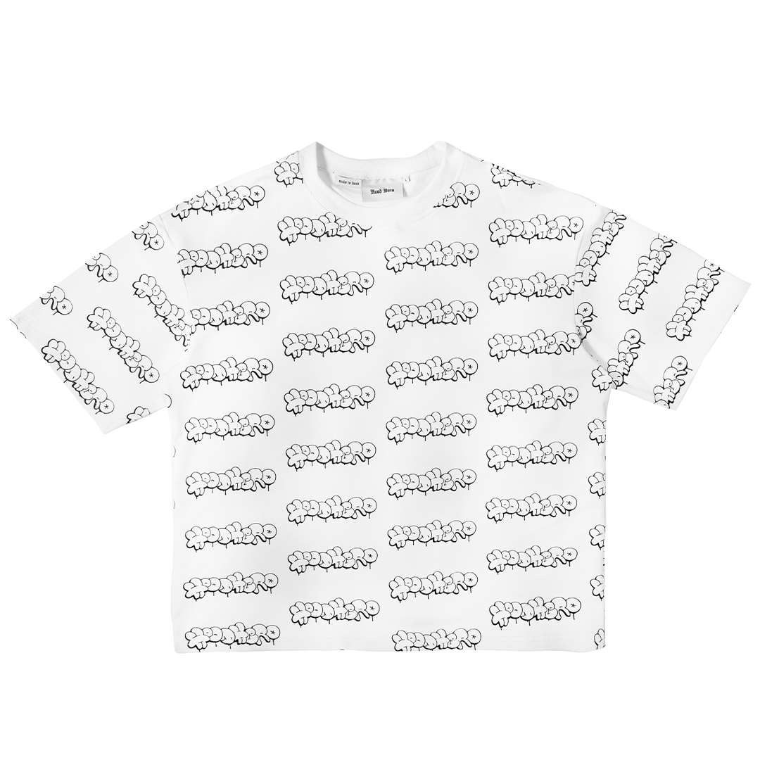 T-shirt FullPrint - White