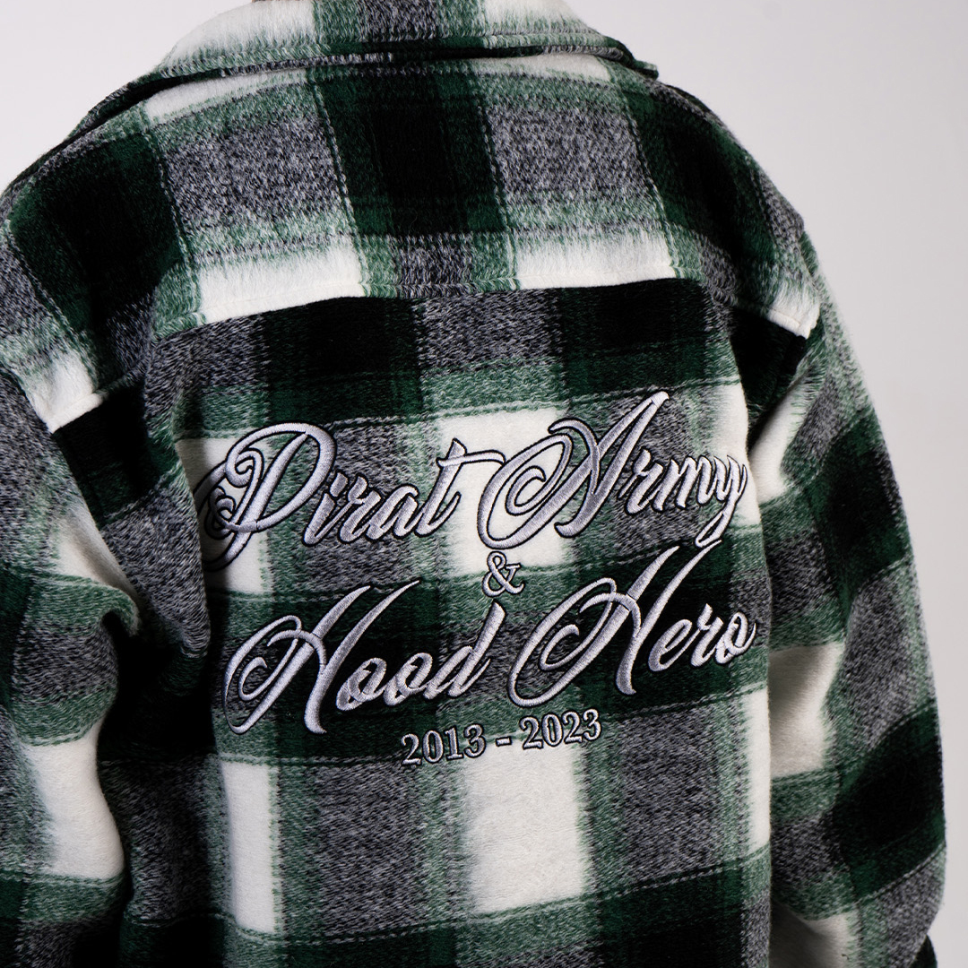 Flannel shirt Hood Army - Green