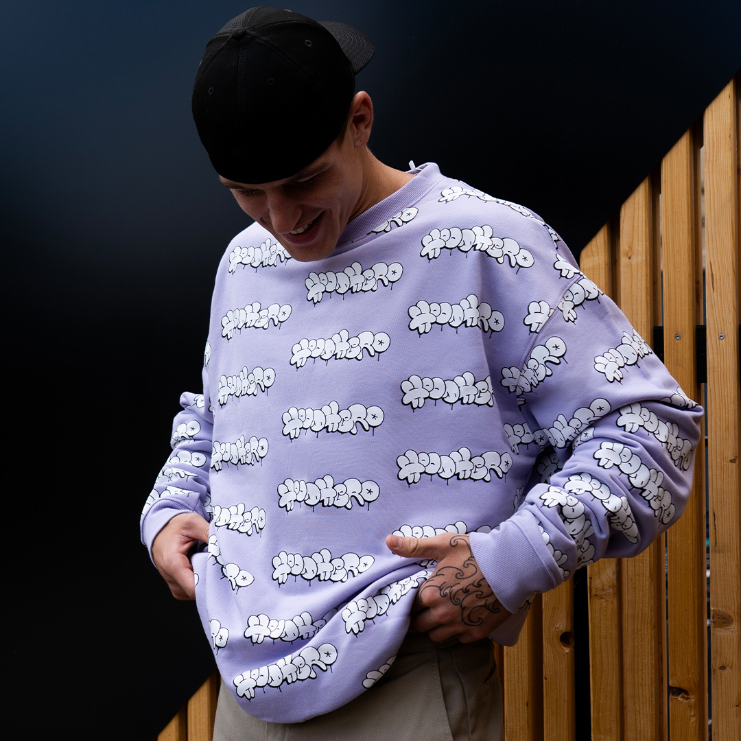 Crewneck FullPrint - Purple