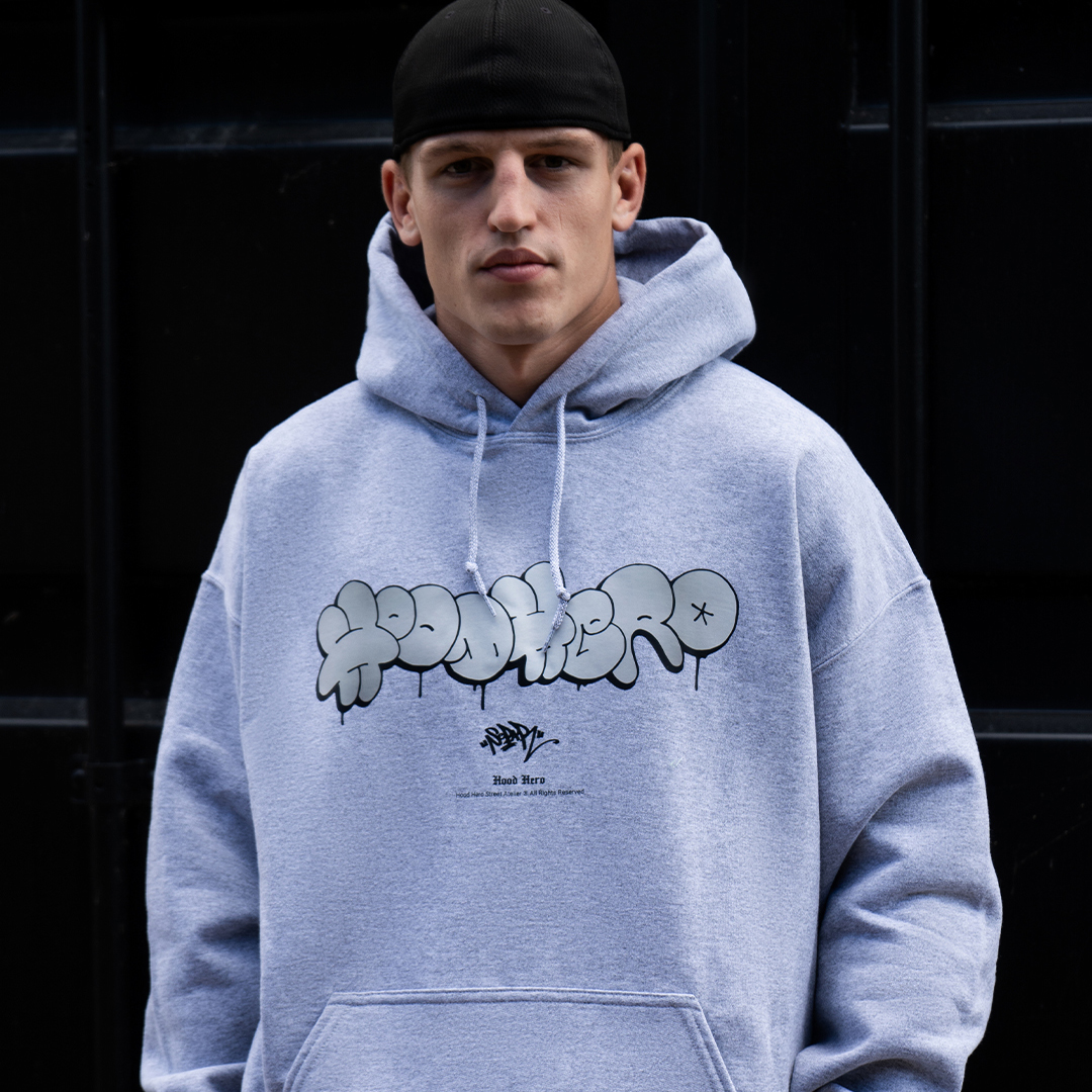 Hoodie Graffity - Grey