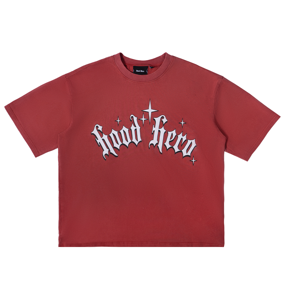 T-shirt Kick Off Vintage - Red