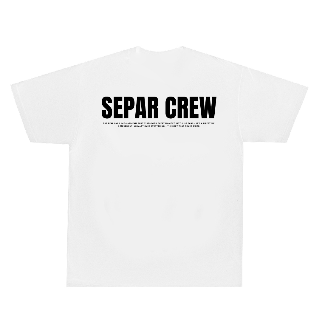 T-shirt Separ Crew 2.0 - White