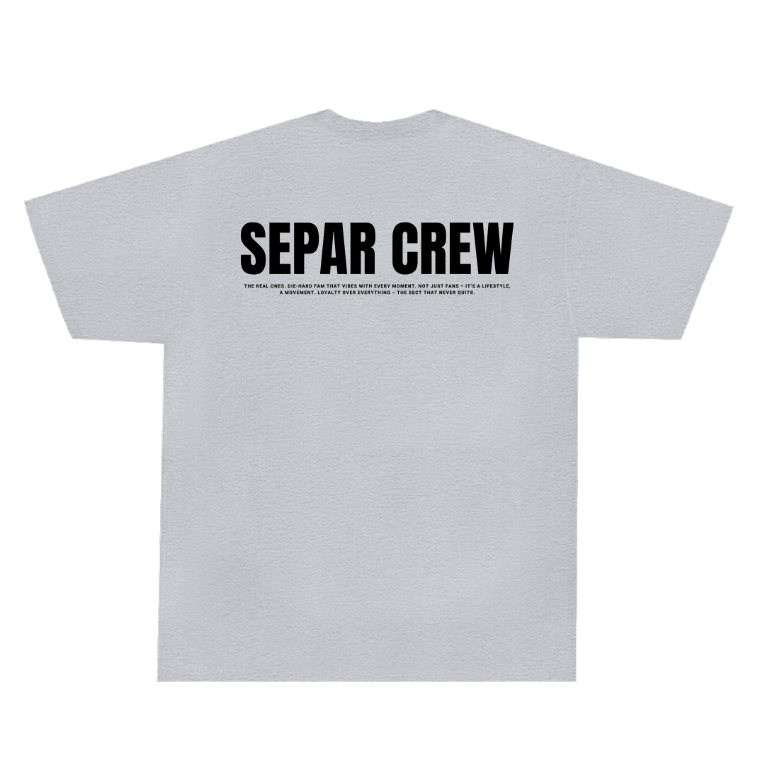 T-shirt Separ Crew 2.0 - Grey