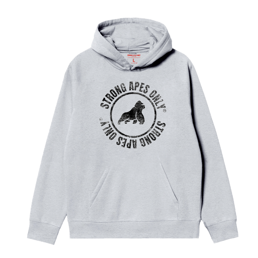 Hoodie Basic Apes - Grey