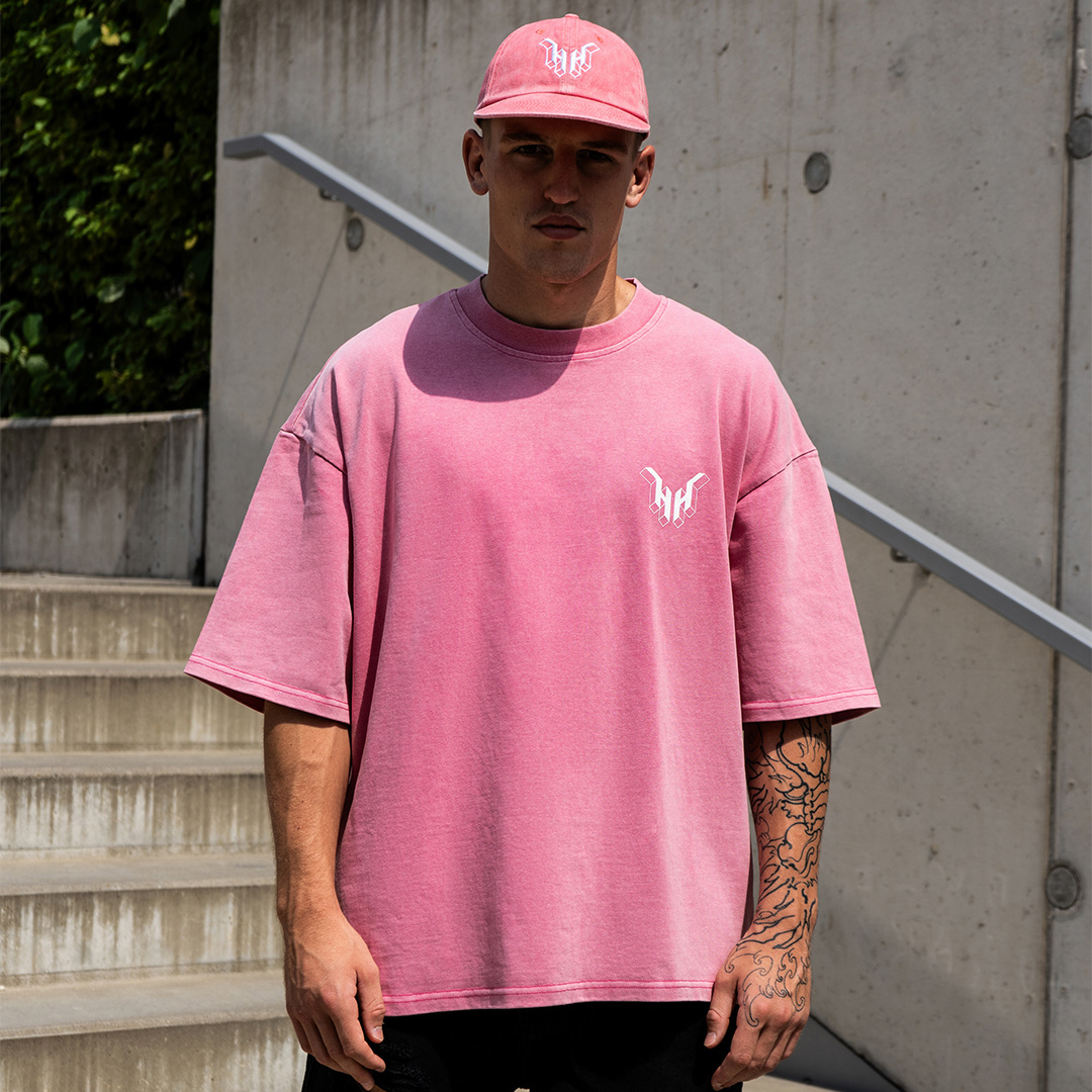 Vintage T-shirt Fly - Pink